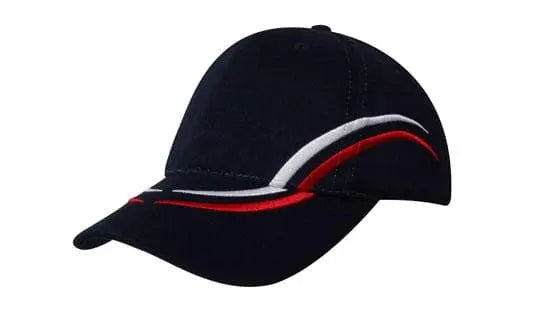 Headwear Emb Lines On Crown & Peak Cap X12 - 4075 Headwear Professionals